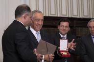 O Presidente da República Marcelo Rebelo de Sousa visita o Gabinete Português de Leitura de Pernambuco, a 8 agosto 2016