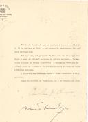 Decreto de concessão do grau de Oficial da Ordem do Mérito Agrícola e Industrial (Classe do Mérito Industrial) a Malaquias Ferreira da Silva, chefe de trabalhos da oficina gráfica da Casa da Moeda e Valores Selados.