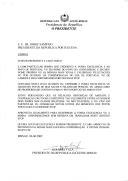 Carta do Presidente da República da Guiné-Bissau, Koumba Yalá, endereçada ao Presidente da República Portuguesa, Jorge Sampaio,  por ocasião da comemoração do Dia de Portugal, de Camões e das Comunidades Portuguesas.