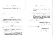 Decreto que ratifica a Convenção Internacional para a Proteção dos Artistas Intérpretes ou Executantes, dos Produtores de Fonogramas e dos Organismos de Radiodifusão, aprovada em Roma em 26 de outubro de 1961, formulando algumas reservas ao texto da referida Convenção.