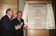 O Presidente da República e Senhora de Jorge Sampaio presidem à inauguração do Centro Ismaelita de Lisboa, a 11 de julho de 1998