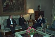 Audiência concedida pelo Presidente da República, Jorge Sampaio, ao Diretor da GENI (Global Education Network Initiative) da UNESCO, Prof. Mihajo Mesarovic, a 24 de novembro de 1997