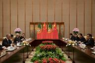 No âmbito da Visita de Estado à República Popular da China, o Presidente da República Marcelo Rebelo de Sousa reúne-se com Primeiro-Ministro chinês, Li Keqiang, no Centro de Hóspedes do Estado Chinês Diaoyutai em Pequim, a 29 de abril de 2019