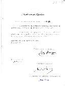 Decreto de exoneração do ministro plenipotenciário José Lourenço Pereira de Sousa Sarmento do cargo de Embaixador de Portugal em Ancara [Turquia]. 