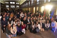 O Presidente Marcelo Rebelo de Sousa participa na oitava sessão do programa “Músicos no Palácio de Belém”, no Antigo Picadeiro Real, com o pianista Mário Laginha, a 8 de fevereiro de 2023