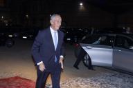 O Presidente da República Marcelo Rebelo de Sousa, acompanhado pelo Presidente da República de Cabo Verde, Jorge Carlos Fonseca, no Convento do Beato em Lisboa, na 2ª Edição da Gala “Cabo Verde Sucesso”, a 1 de dezembro de 2018