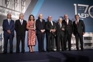 O Presidente da República Marcelo Rebelo de Sousa participa, na Casa Ferreirinha em Vila Nova de Gaia, no Jantar Comemorativo do 170.º aniversário da AEP - Associação Empresarial de Portugal, Câmara de Comércio e Indústria, agraciando o seu Presidente, Paulo Nunes de Almeida, a 14 de maio de 2019