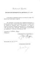 Decreto que ratifica a Convenção entre a República Portuguesa e a Roménia para Evitar a Dupla Tributação e Prevenir a Evasão Fiscal em Matéria de Impostos sobre o Rendimento e o Capital e respetivo Protocolo, assinados em Bucareste em 17 de setembro de 1997.