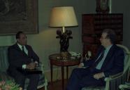 Audiência concedida pelo Presidente da República, Jorge Sampaio, ao Embaixador de Portugal em Caracas, Júlio Francisco de Sales Mascarenhas, a 7 de janeiro de 1997