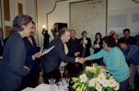 Deslocação do Presidente da República e Senhora D. Maria José Ritta a Ourique, no âmbito da atribuição de casas às famílias desalojadas pela intempérie de 1997 (Sardôa-Garvão), a 5 de novembro de 2000