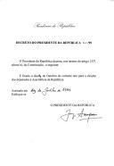 Decreto que fixa o dia 10 de outubro de 1999 para a eleição dos deputados à Assembleia da República.