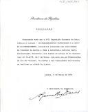 Despacho que determina que em 1983 as comemorações do Dia de Portugal, de Camões e das Comunidades Portuguesas se realizem na cidade de Lisboa. 