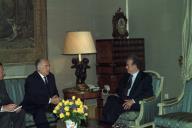 Audiência concedida ao Primeiro-Ministro da Federação Russa, Viktor Chernomyrdin, a 1 de dezembro de 1996