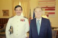 Audiência concedida pelo Presidente da República, Jorge Sampaio, ao Vice-Almirante Melo Gomes, a 14 de junho de 2004