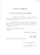 Decreto que revoga, por indulto, a pena acessória de expulsão do País, aplicada a João Manuel da Silva, no Processo nº 261/93, da 4ª Vara Criminal do Tribunal Judicial do Porto. 