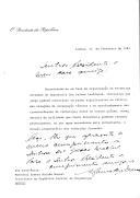 Carta do Presidente da República, Ramalho Eanes, dirigida ao Presidente da República Popular de Moçambique, Marechal Samora Moisés Machel, solicitando audiência a missão preparatória das Primeiras Jornadas de Engenharia dos Países Lusófonos.