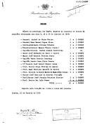 Resumo (duplicado) do n.º de presenças - e respetivos valores a pagar relativos a senhas de presença - dos membros do Conselho de Estado nas reuniões efetuadas nos dias 6, 28 e 30 de janeiro de 1975