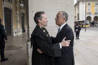 O Presidente da República, Marcelo Rebelo de Sousa, preside, no Salão Nobre do Supremo Tribunal de Justiça, em Lisboa, à sessão solene comemorativa do 40.º aniversário do Conselho Superior da Magistratura, 24 de março de 2017