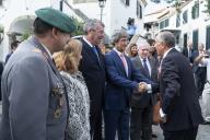 O Presidente da República Marcelo Rebelo de Sousa preside, na Vila Baleira na Ilha do Porto Santo, à cerimónia Comemorativa dos 600 anos do Descobrimento das Ilhas da Madeira e do Porto Santo, a 1 de novembro de 2018  