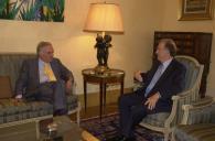 Audiência concedida pelo Presidente da República, Jorge Sampaio, ao Embaixador José Cutileiro, a 2 de julho de 2004