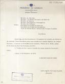 Convocatória (Minuta) para a Reunião do Conselho Superior da Defesa Nacional, a realizar no Palácio de S. Bento, pelas 16.00 horas do dia 15 de Dezembro de 1972