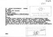 Telex do Alto Comissário e Comandante em Chefe de Angola dirigido ao Presidente da República no momento de cessação de funções e da retirada total da presença militar portuguesa em Angola, na véspera da independência do território.
