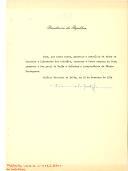 Compromisso de honra assinado pelo General Francisco da Costa Gomes na sua tomada de posse, no Palácio de Belém, como Presidente da República em 30 de setembro de 1974.