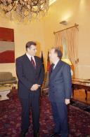Audiência concedida pelo Presidente da República, Jorge Sampaio, ao Presidente da República da Macedónia, Sr. Boris Krajkovski,  a 2 de fevereiro de 2000