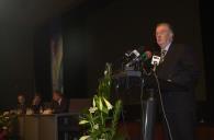 O Presidente da República, Jorge Sampaio, preside à Sessão de Abertura do Congresso Nacional dos Farmacêuticos, na Feira Internacional de Lisboa, a 27 de novembro de 2003
