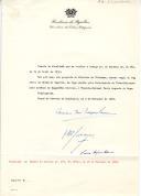 Decreto de nomeação, nos termos do artº 4º do Decreto nº 21.084 de 13/04/1932, do Tenente-Coronel Paulo Augusto do Rego como Vogal do Conselho da Ordem do Império, na vaga aberta  pelo falecimento do Vice-Almirante Luís António de Magalhães Correia. 