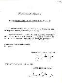 Decreto que revoga, por indulto, a pena acessória de expulsão do País, aplicada a José Francisco Sotto Mayor, de 27 anos de idade, no processo n.º 14/95.OPA.BRR Secção C do Tribunal de Círculo do Barreiro. 