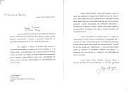 Carta do Presidente da República, Jorge Sampaio, endereçada ao Presidente da República da Guiné-Bissau, Koumba Yalá, por ocasião da apresentação de credenciais pelo novo Embaixador de Portugal, referindo-se aos "terríveis atentados de 11 de Setembro" e a "uma nova preocupação com a segurança" num contexto de alteração das prioridades ao nível da ordem internacional que "poderá reflectir-se numa maior vulnerabilidade dos pequenos países".