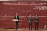 O Presidente da República, Aníbal Cavaco Silva, preside à cerimónia inaugural do Pavilhão Desportivo de Albufeira, assistindo ao desfile dos clubes do concelho de Albufeira e à atuação da Academia de Dança do Imortal e do grupo de ginástica acrobática da Associação LUEL - Arte em Movimento, a 5 de junho de 2010