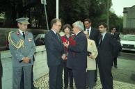 Deslocação do Presidente da República, Jorge Sampaio, à abertura da Exposição " A República e os seus Presidentes", na Biblioteca Museu República e Resistência, a 20 de outubro de 1997