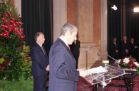 O Presidente da República, Jorge Sampaio, confere posse ao Primeiro-Ministro e Ministros do XVII Governo Constitucional, no Palácio Nacional da Ajuda, a 12 de março de 2005