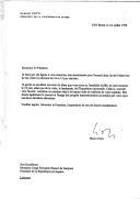 Carta do Presidente da Confederação Suíça, Flavio Cotti, dirigida ao Presidente da República Portuguesa, Jorge Sampaio, agradecendo a hospitalidade que lhe foi dedicada por ocasião da sua visita a Lisboa, nos dias 18 e 19 de junho de 1998, guardando excelentes recordações do jantar que lhe foi oferecido e da visita à EXPO 98.