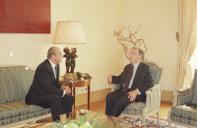 Almoço oferecido pelo Presidente da República, Jorge Sampaio, no âmbito da visita de Trabalho a Portugal do Presidente Federal da República da Áustria, Thomas Klestil, a 20 de outubro de 2000