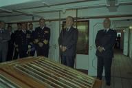 Deslocação do Presidente da República, Jorge Sampaio, à Fragata D. Fernando II e Glória para presidir à atribuição do Prémio "International Maritime Heritage Award", a 11 de março de 1999