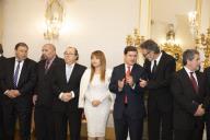 O Presidente da República Marcelo Rebelo de Sousa recebe, em audiência no Palácio de Belém, os participantes do VI Encontro da Rede Mundial das Cidades Magalhânicas, a 19 de janeiro de 2017