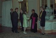 Jantar oferecido pelo Presidente da República, Jorge Sampaio, no Palácio Nacional de Queluz, em honra do Prémio Nobel da Paz 96, D. Ximenes Belo, a 21 de maio de 1997
