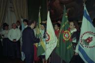 Audiência concedida pelo Presidente da República, Jorge Sampaio, a um grupo de jovens portugueses radicados no Brasil, representantes das Casa Regionais Portuguesas no Rio de Janeiro, a 30 de setembro de 1996