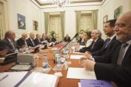 O Presidente da República, Aníbal Cavaco Silva, preside a reunião do Conselho de Estado, a 20 de maio de 2013