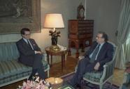 Audiência concedida pelo Presidente da República, Jorge Sampaio, ao Secretário-Geral do Instituto Europeu de Florença, Antonio Zanardo Landi, a 16 de abril de 1997