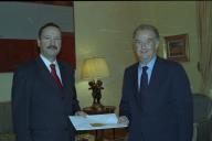 Audiência concedida ao Embaixador de Portugal em Moscovo, João Diogo Nunes Barata, a 21 de outubro de 2002