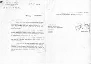 Carta do Presidente da República do Senegal, Abdou Diouf, dirigida ao Presidente da República portuguesa, Mário Soares, acusando a receção da carta de 12 de dezembro de 1986 e agradecendo e aceitando o convite, nela endereçado, para visitar oficialmente Portugal, em datas a fixar por via diplomática.