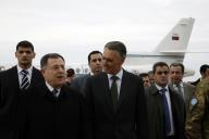 O Presidente da República, Aníbal Cavaco Silva, visita a Unidade de Engenharia nº 3, Força Nacional Destacada no Líbano, localizada na região de Shama, a 16 de 16 de fevereiro de 2008
