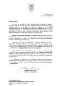 Carta da Presidente da República do Panamá, Mireya Moscoso, dirigida ao Presidente da República Portuguesa, Jorge Sampaio, convidando-o a estar presente na X Cimeira Ibero-americana de Chefes de Estado e de Governo, a ter lugar na cidade do Panamá, nos dias 17 e 18 de novembro de 2000.