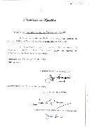 Decreto de exoneração do embaixador António Leal da Costa Lobo do cargo de Embaixador de Portugal em Londres [Reino Unido]. 