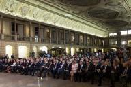 O Presidente da República Marcelo Rebelo de Sousa preside, no antigo Museu Nacional dos Coches, à Sessão de apresentação do Manifesto do “Movimento pelo Interior”, a 18 de maio de 2018