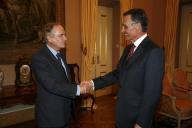 Audiência concedida pelo Presidente da República, Aníbal Cavaco Silva, ao Ministro das Relações Externas do Chile, Alejandro Foxley, a 2 de março de 2007